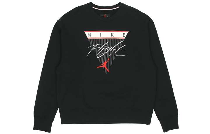 Jordan Jordan Flight Crewneck Graphic Hoodie