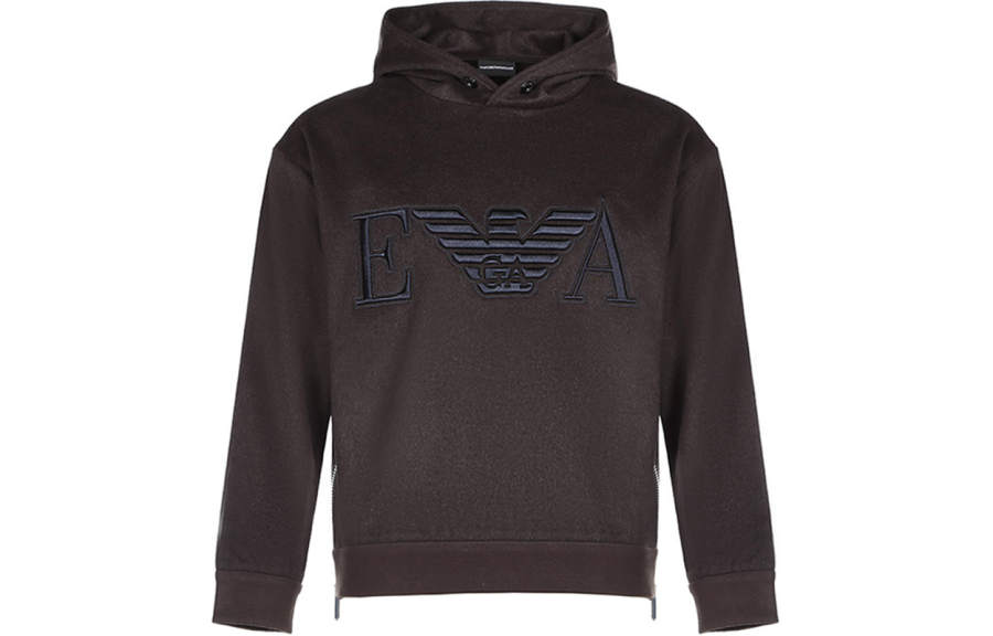 EMPORIO ARMANI Sweatshirt Men's Chocolates Brown