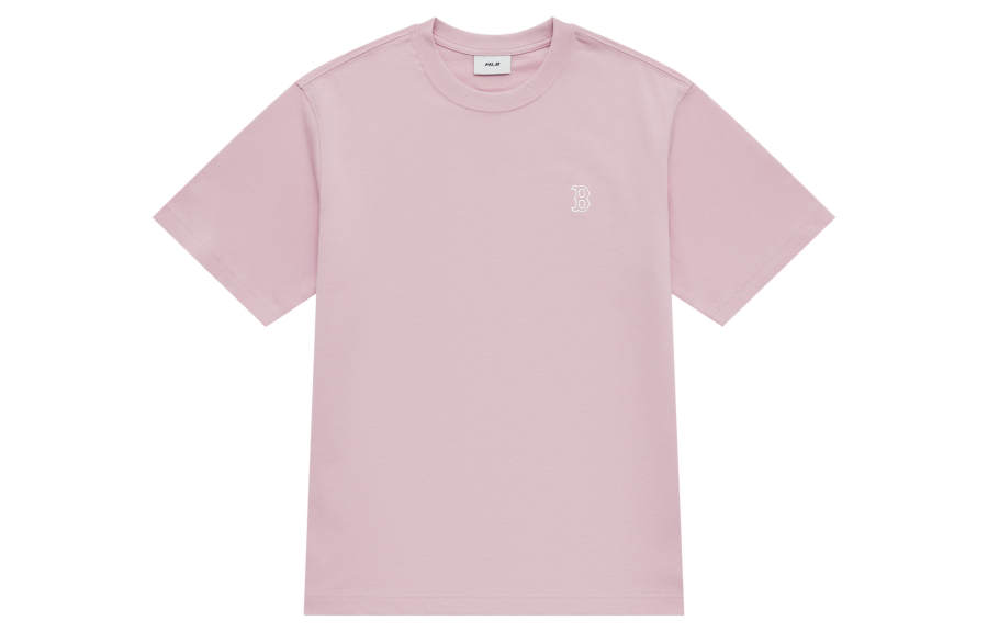 MLB MLB Boston Red Sox Basic Collection SS25 T Shirt Unisex Heather Gray Pink