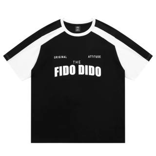 FIDO DIDO Short Sleeved T Shirts Unisex