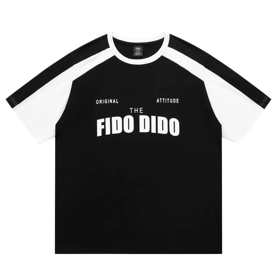 FIDO DIDO Short Sleeved T Shirts Unisex
