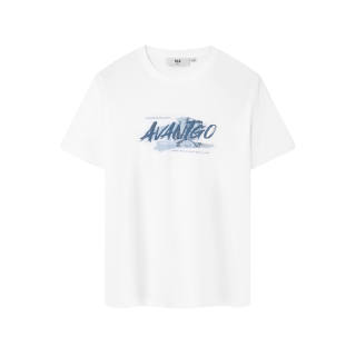 HLA T Shirts Men's Crew Neck Moderate