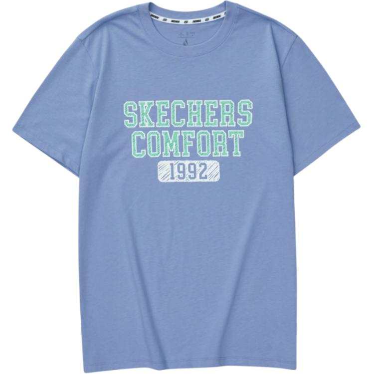 Skechers T Shirt Men's Impression Purple
