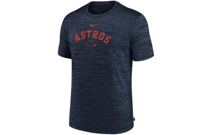 Nike Nike Houston Astros Authentic Collection Practice Velocity Men's Nike Dri FIT Mlb T Shirt