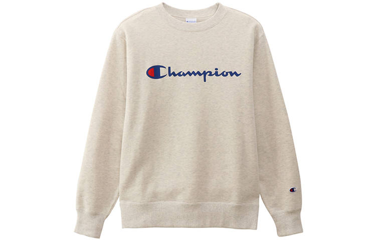 Champion Champion Sweatshirt Japan Version Unisex Ecru
