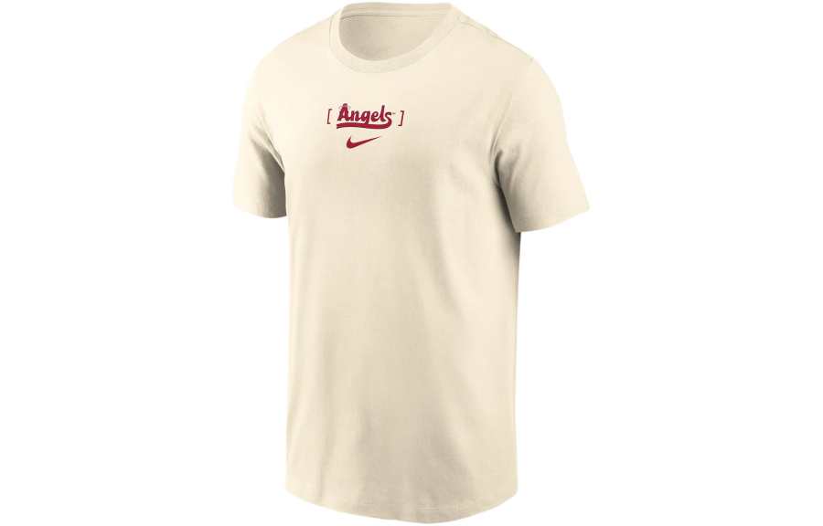 Nike Nike T Shirt Los Angeles Angels Men's Cream