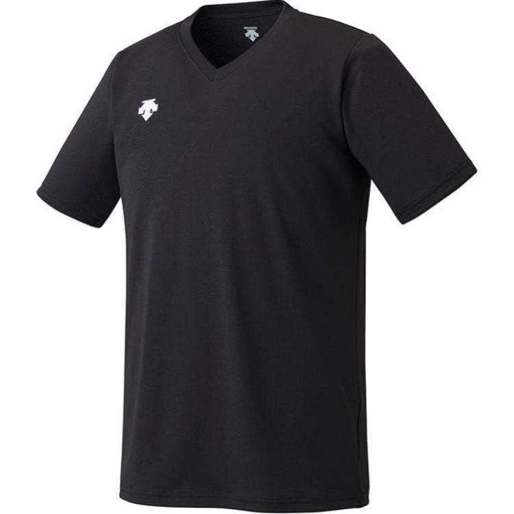 DESCENTE T Shirts Men's V Neck Moderate Straight Fit
