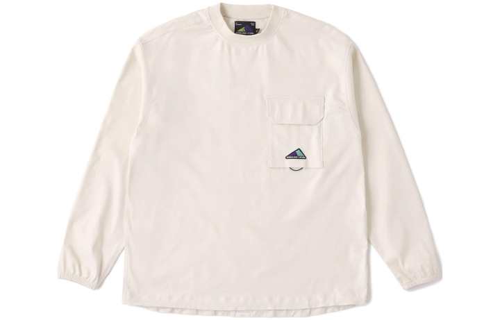New Balance New Balance Sweatshirts Men's Ecru Crew Neck Moderate Regular