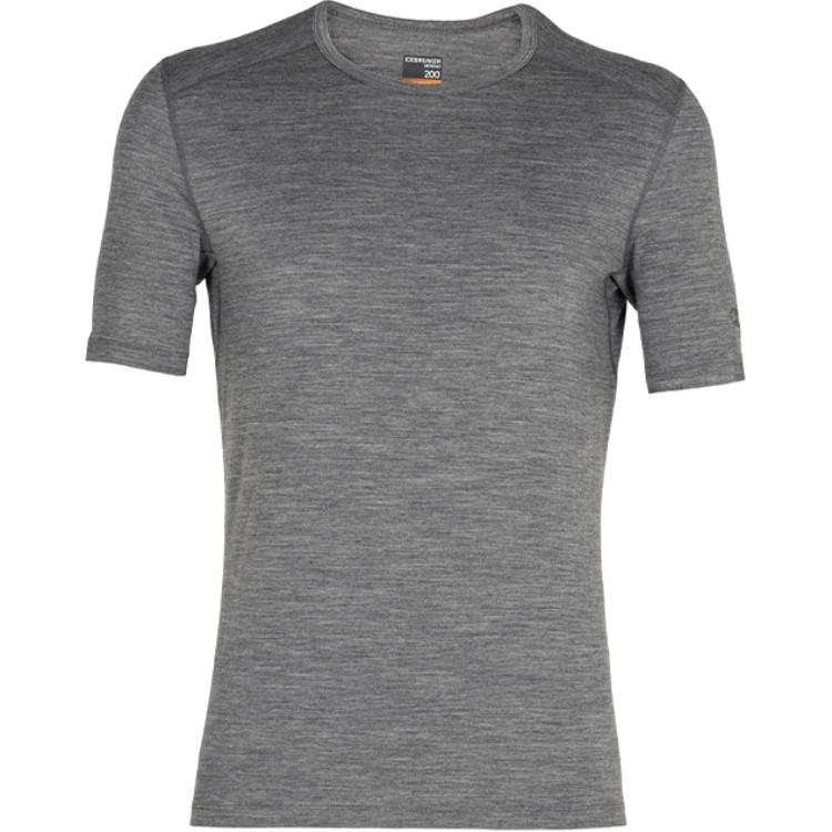 ICEBREAKER T Shirt Men's Sandstone Gray