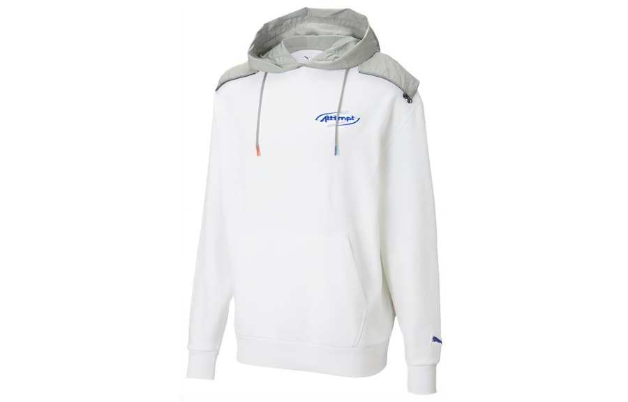 PUMA X ATTEMPT Sweatshirts Men's White Hooded Moderate Other