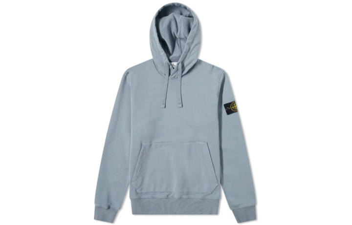 STONE ISLAND Stone Island drawstring kangaroo-pocket hoodie