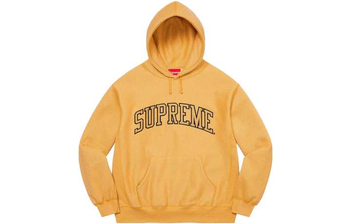 Supreme Supreme Glitter Arc Hooded Sweatshirt