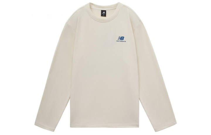 New Balance New Balance Sweatshirts Men's White Crew Neck Moderate Regular