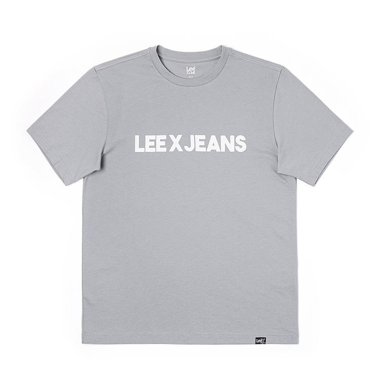 Lee Lee SS25 T Shirt Unisex Lime Gray