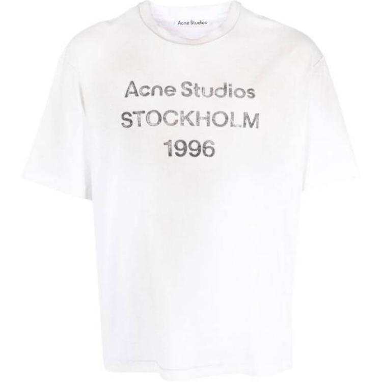 Acne Studios Acne Studios Logo print T shirt