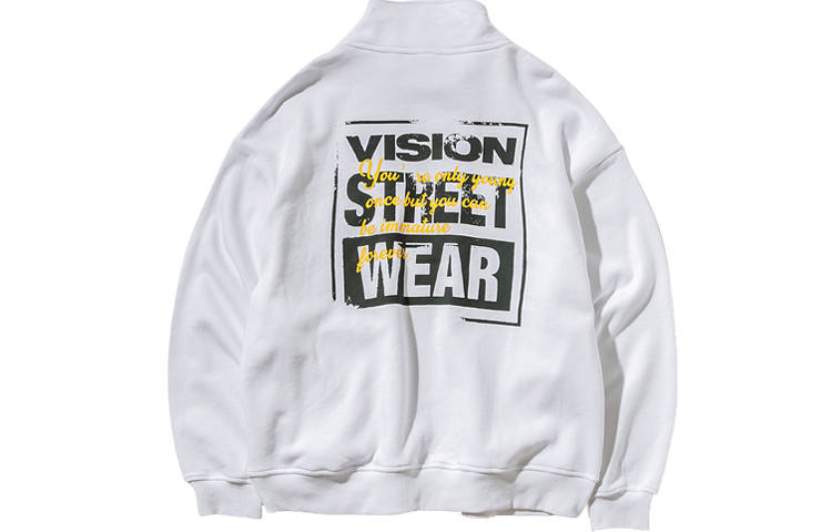 Vision Street Wear Sweatshirt Unisex White