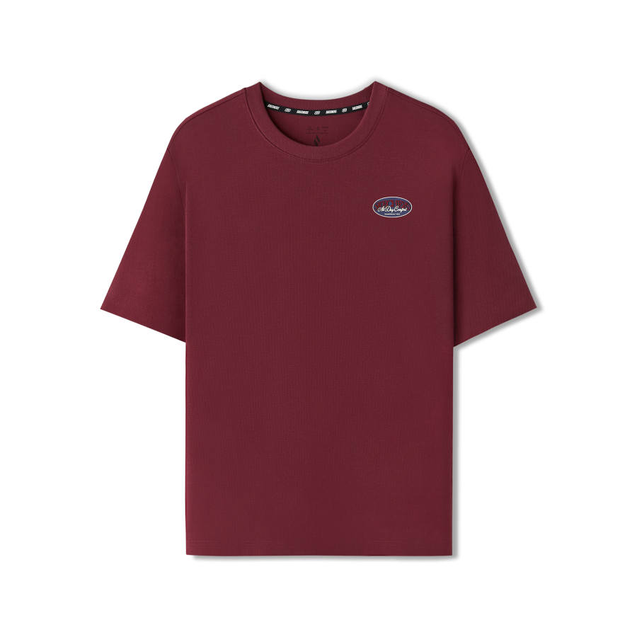 Skechers Sports Life Collection T Shirt Unisex Grape Red