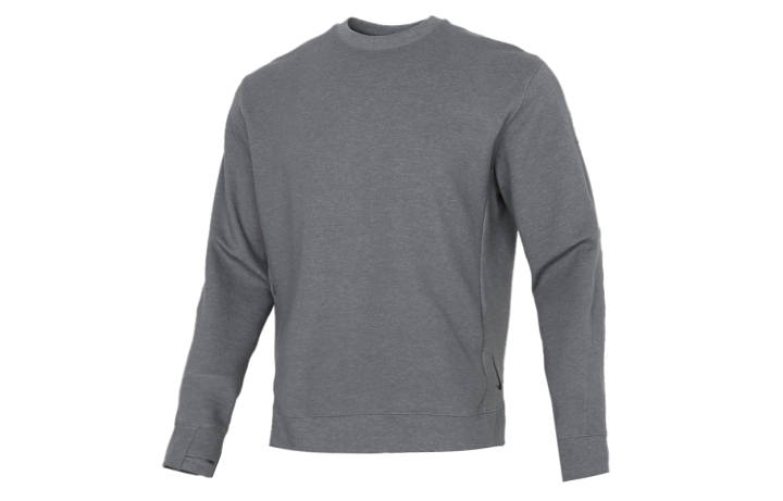 Nike Nike Sweatshirts Men's Gray Crew Neck Moderate Regular