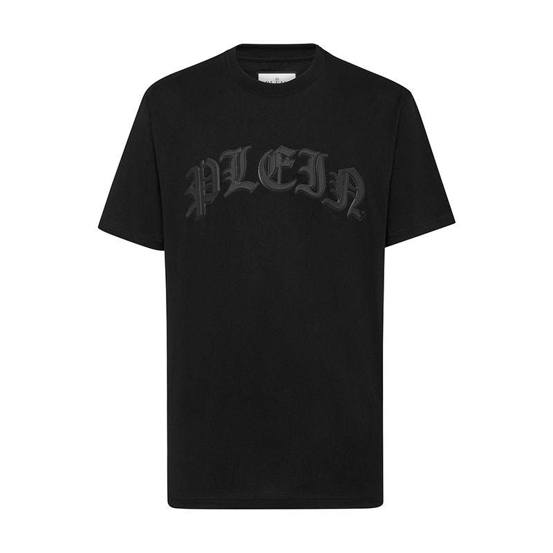 Philipp Plein logo-appliqué cotton T-shirt