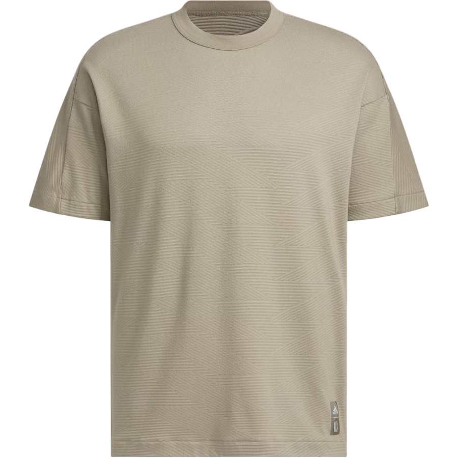 Adidas Adidas WUJI JACQUARD T SHIRT T Shirt Men's Earth Umber