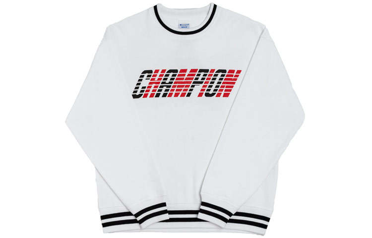 Champion Champion Sweatshirt Japan Version Unisex White