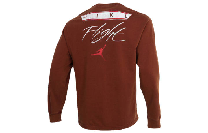 Jordan Jordan Sweatshirts Men's Umber Crew Neck Moderate Regular