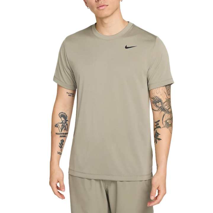 Nike Nike Dri Fit SS25 T Shirt Men's Light Army Green/Black
