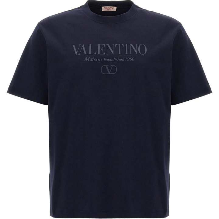 Valentino Valentino Crewneck Straight Hem T Shirt