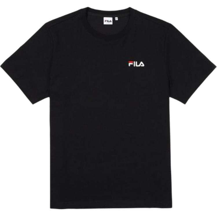 FILA Linear T Shirt Men's Black