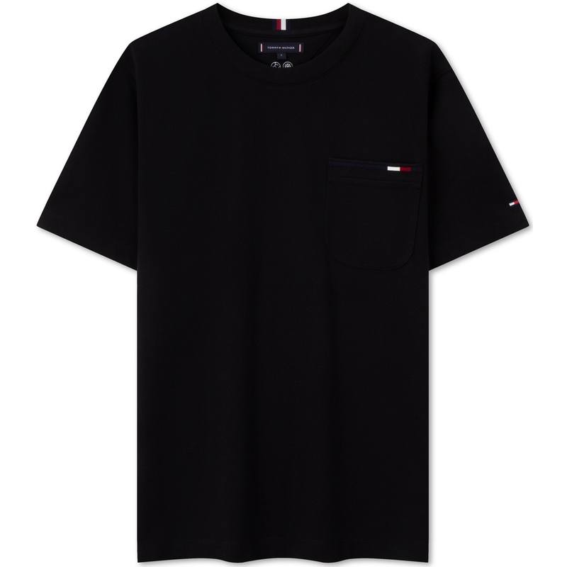 Tommy Hilfiger T Shirts Men's Crew Neck Moderate