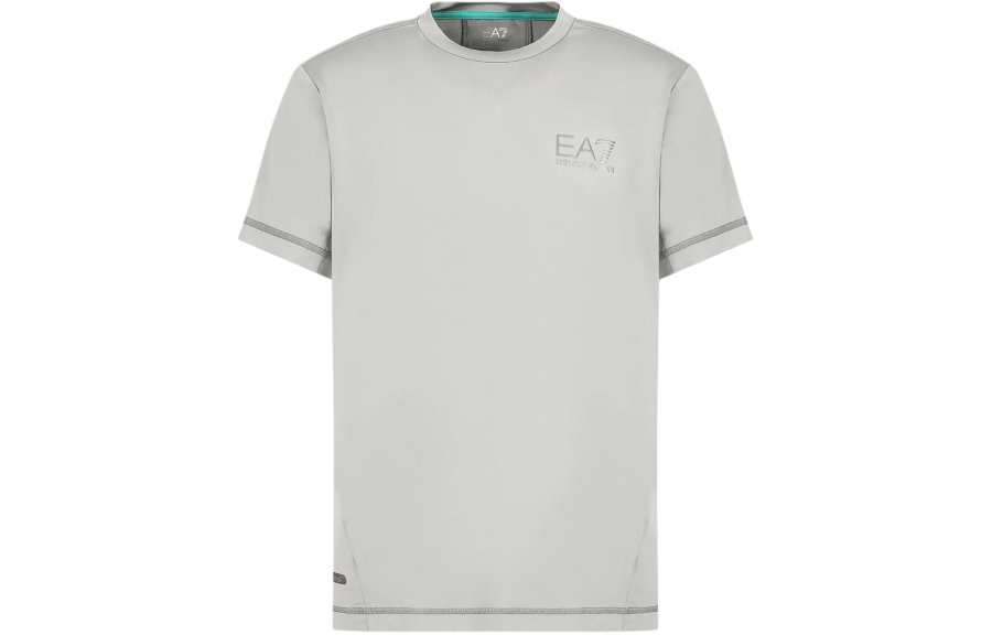 EMPORIO ARMANI EA7 SS24 T Shirt Men's Gray