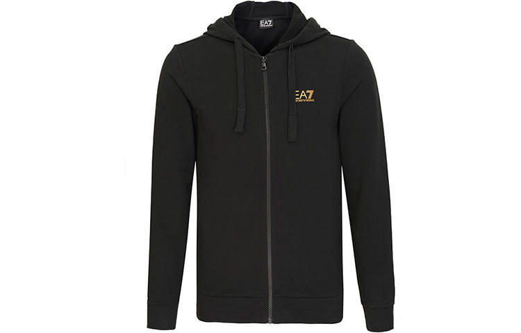 EMPORIO ARMANI Logo Print Hooded Jacket