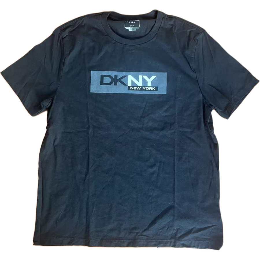 DKNY T Shirts Men's Black Crew Neck