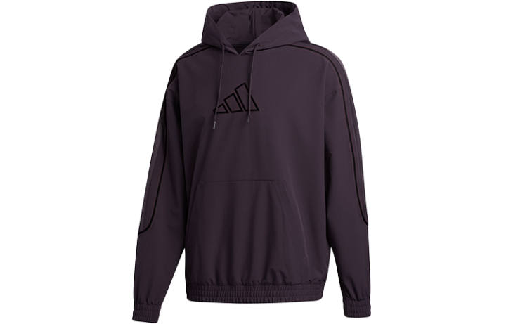 Adidas Adidas Sweatshirts Men's Purple Hooded Moderate Regular