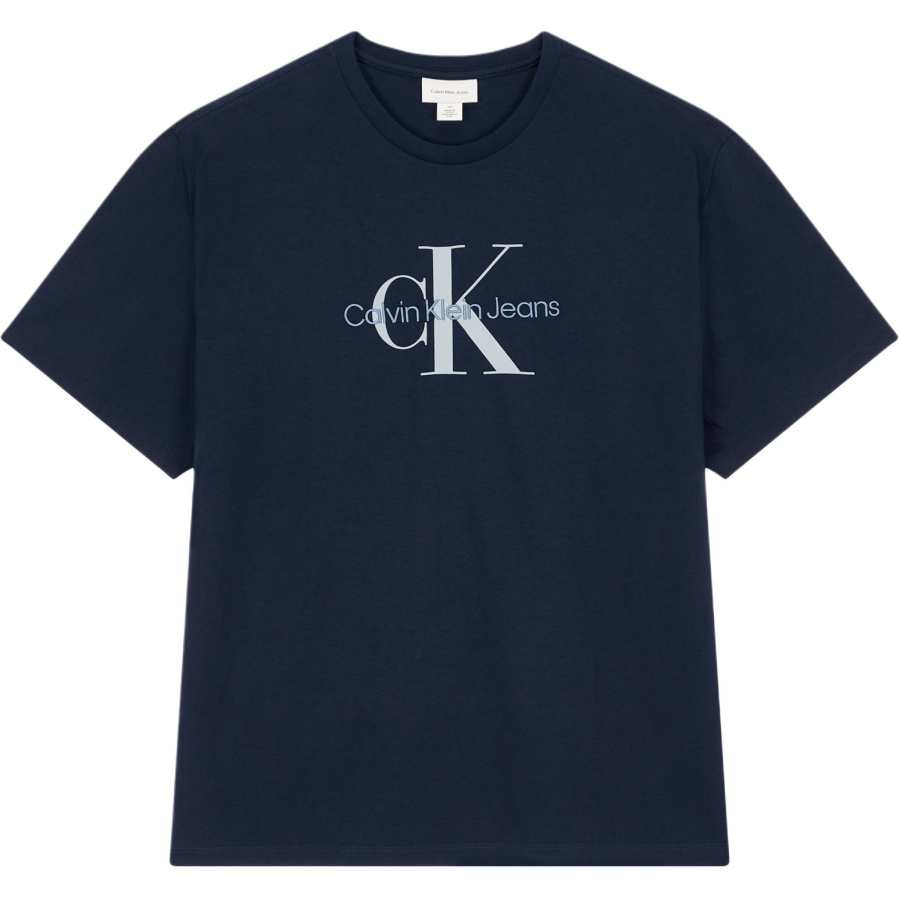 CALVIN KLEIN T Shirt Unisex Marine Blue