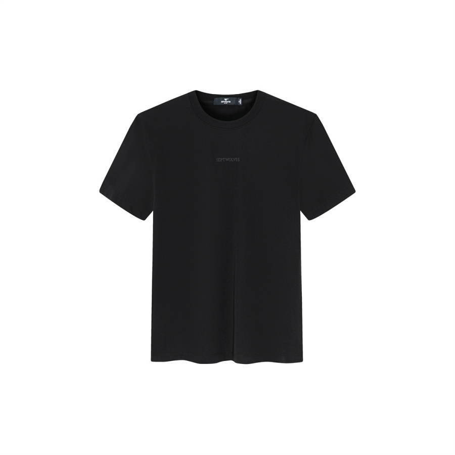SEPTWOLVES T Shirts Unisex Crew Neck Moderate Straight Fit