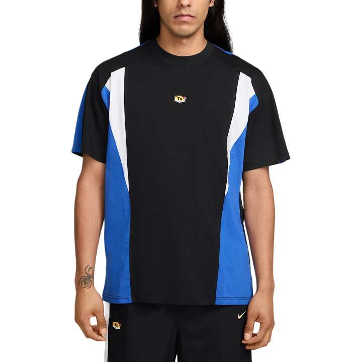 Nike Nike Sportswear T Shirt Men's Black/Royal/White