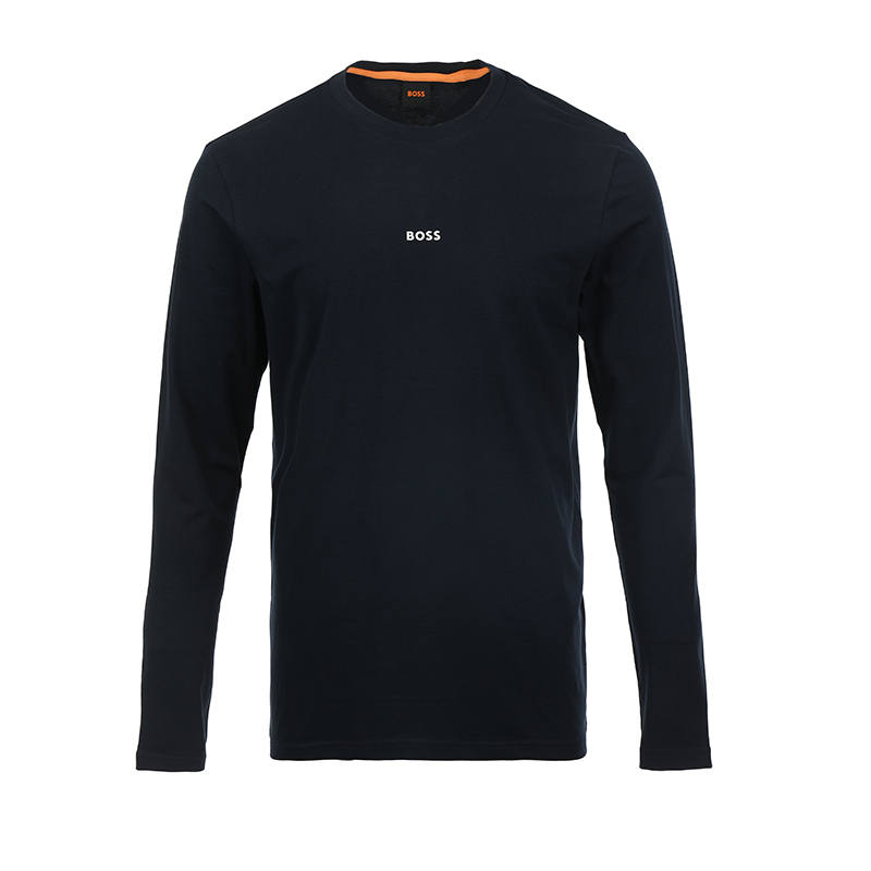 HUGO BOSS Boss HUGO BOSS Contrast Logo Long Sleeved T Shirt