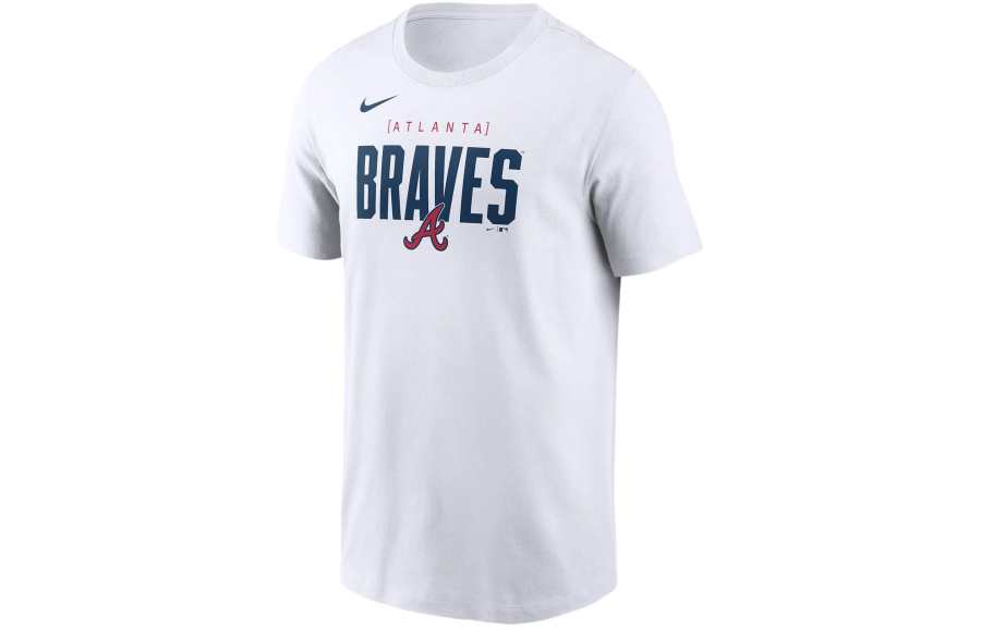 Nike Nike T Shirt Atlanta Braves Men's White