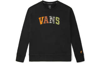 Vans Sweatshirts Unisex Black Crew Neck Moderate Regular