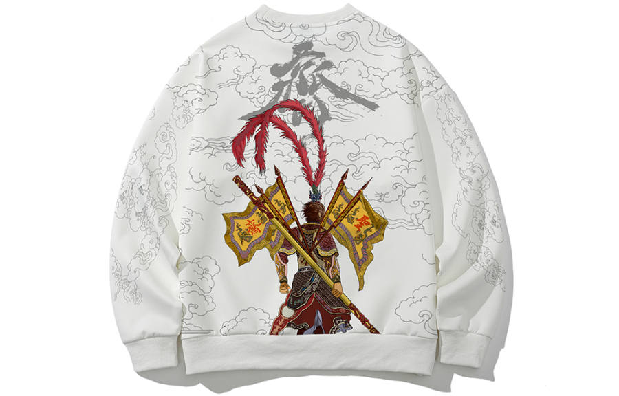 SANSYAS Sweatshirts Unisex Crew Neck Moderate Regular