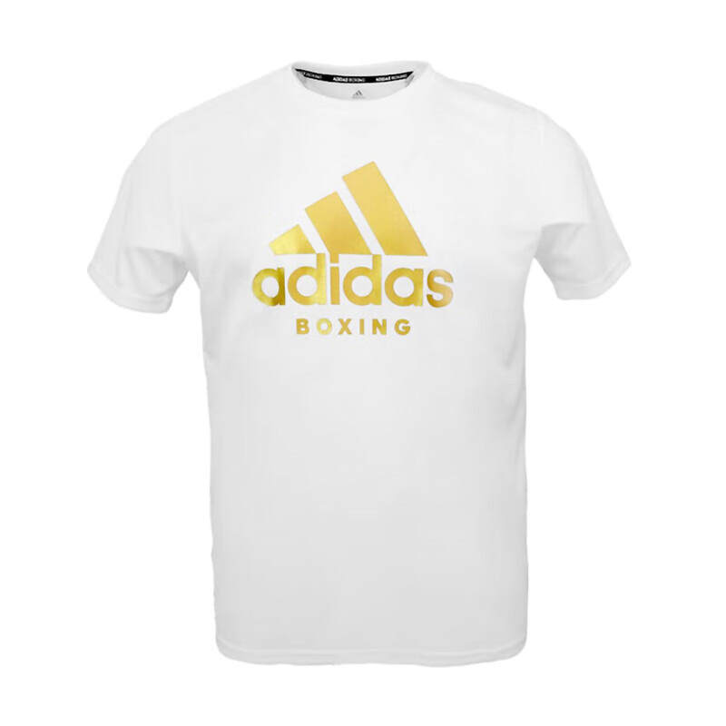 Adidas Adidas T Shirts Men's White Crew Neck Moderate