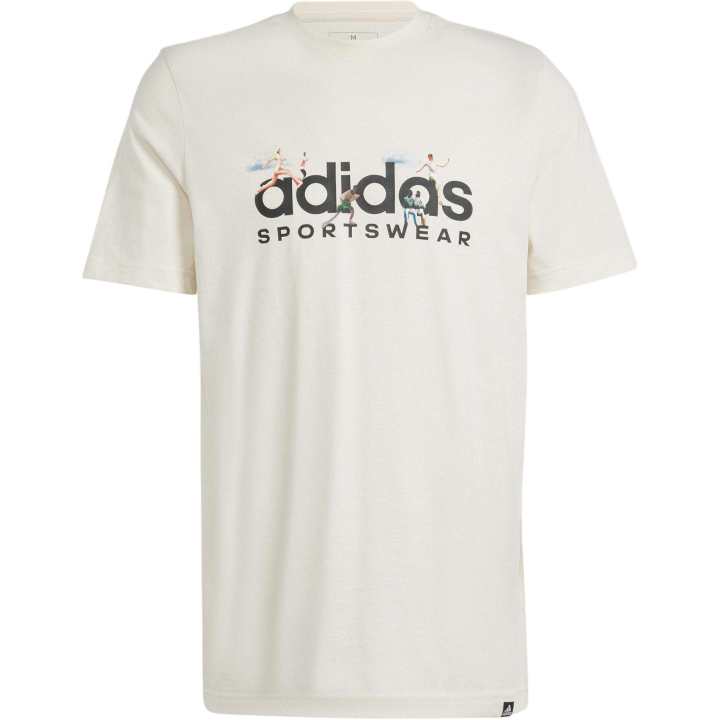 Adidas Adidas Regular T Shirt Men's White