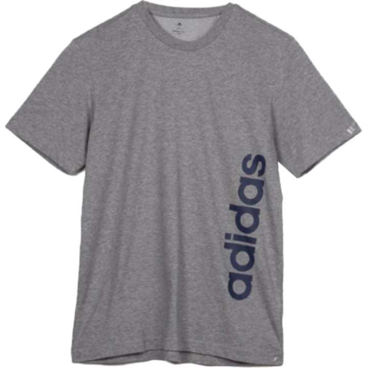 Adidas Adidas T Shirts Men's Gray Crew Neck Moderate