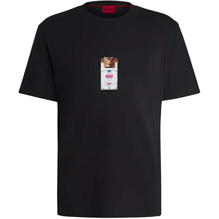 HUGO BOSS SS25 T Shirt Men's Black