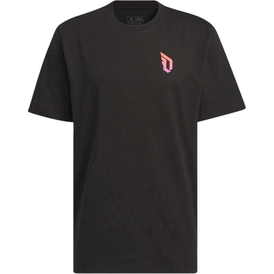 Adidas Adidas Damian Lillard Foundation T Shirt T Shirt Men's Black
