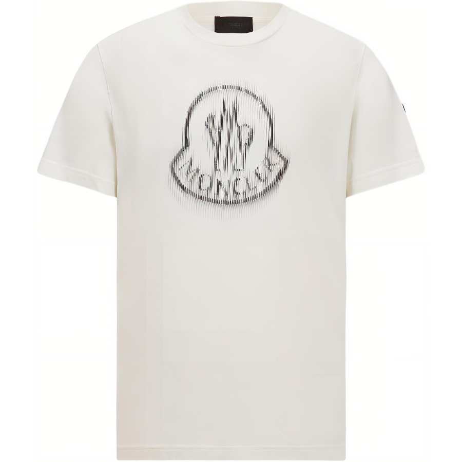 Moncler Logo Printed Crewneck T Shirt