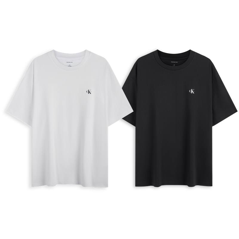 CALVIN KLEIN SS25 T Shirt Unisex 2 Pack