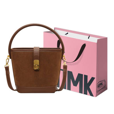 NOMK Pu Handbag, Shoulder Bag, Crossbody Bag Women's Black/Coffee/Brown