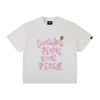 DANGEROUSPEOPLE T Shirts Unisex Crew Neck Moderate Straight Fit